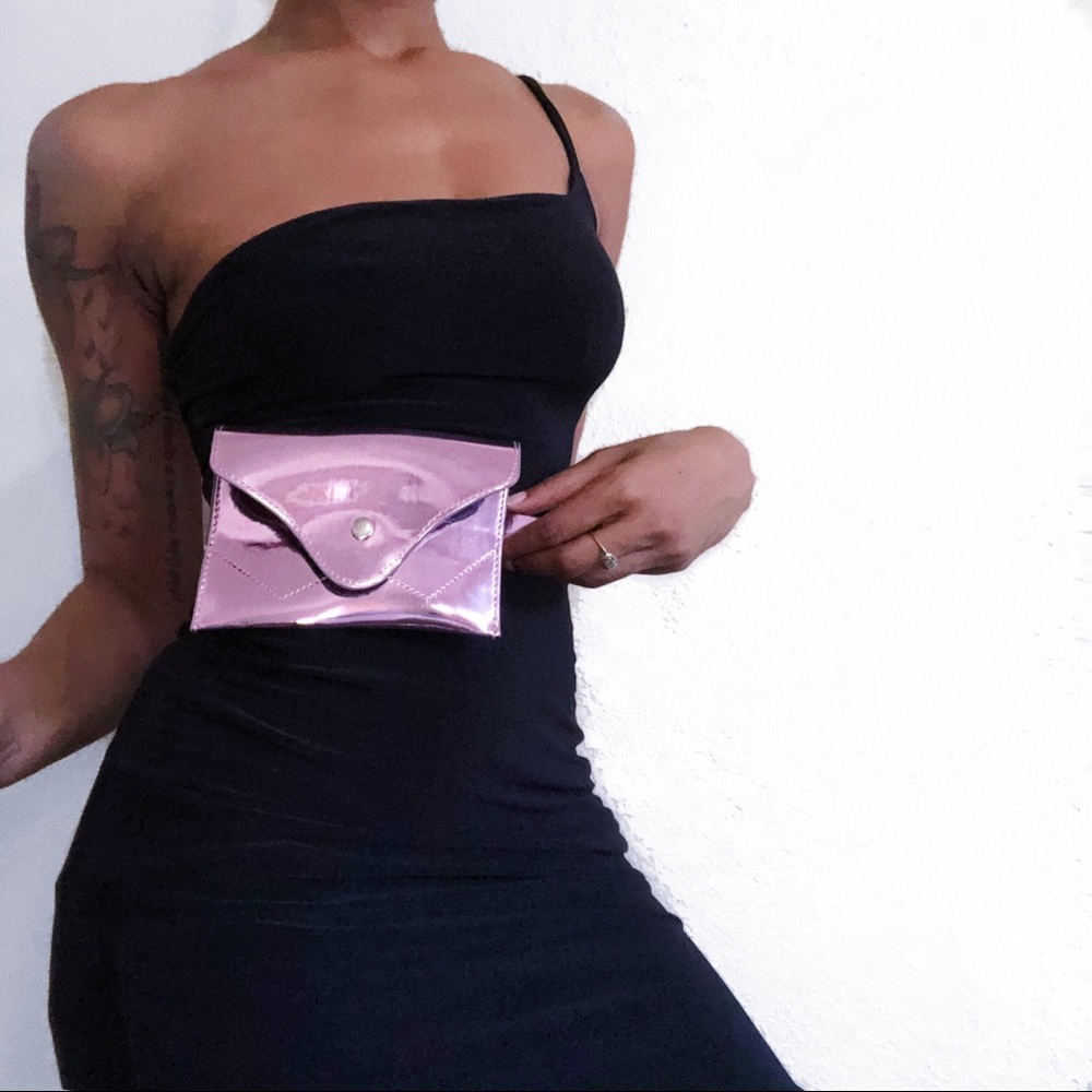 ROse gold fanny pack/bum bag